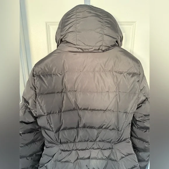 Moncler Flammette Hooded Puffer Coat/Down Jacket, Size 3